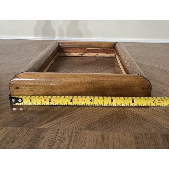 Handmade Vintage Spruce Pine 6.75x8.75in Picture FRAME ONLY 5X7" Photo Boho - Picture 6 of 8